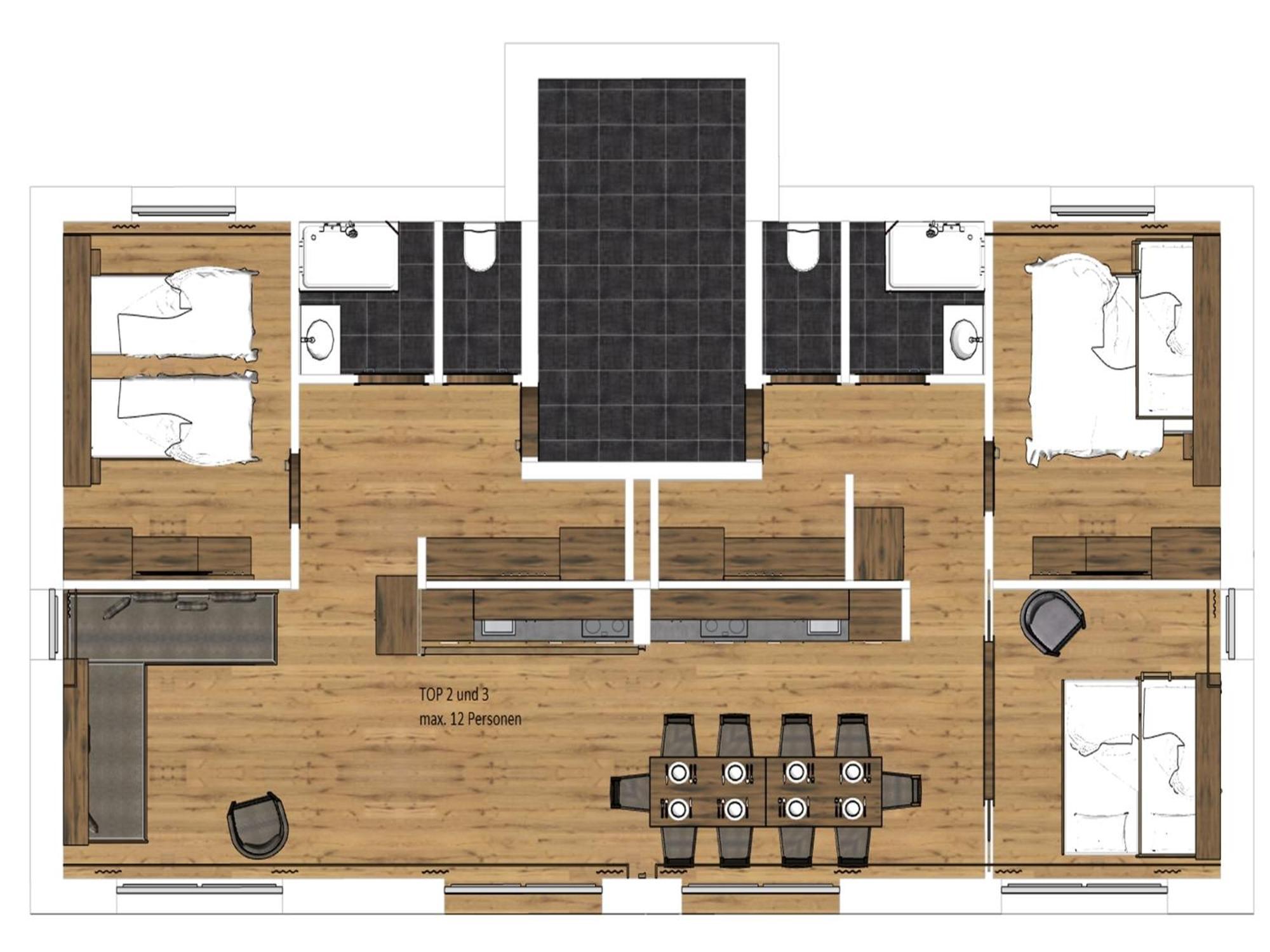 Large Apartment In Sankt Georgen With Balcony Fürstau Esterno foto