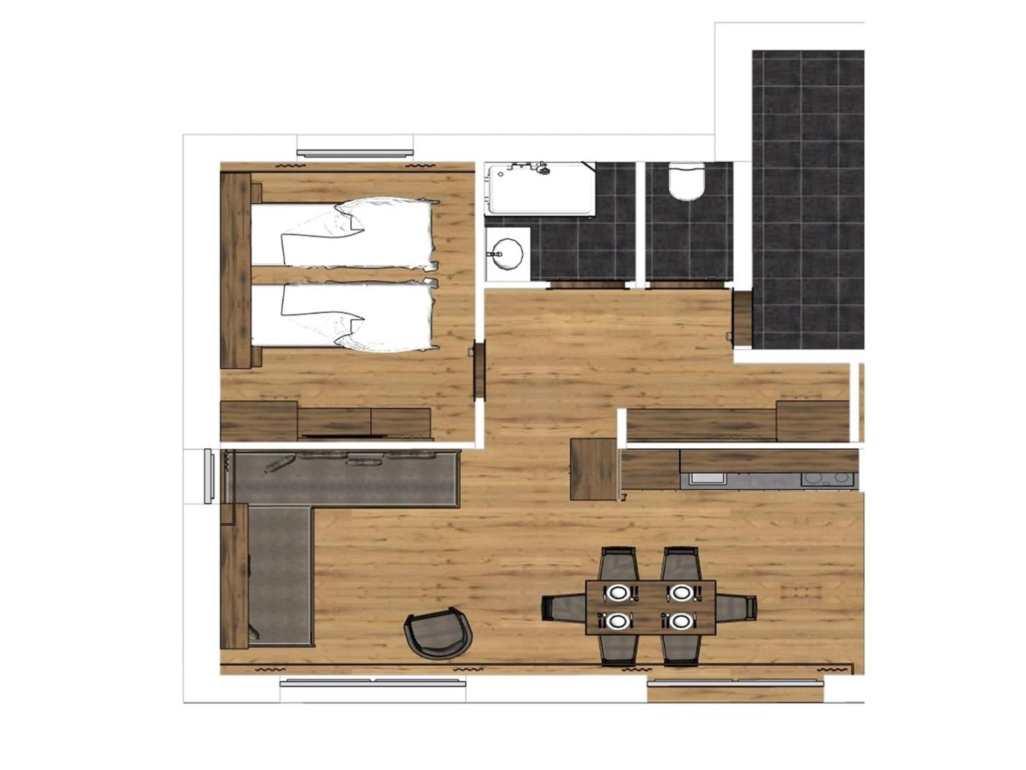 Large Apartment In Sankt Georgen With Balcony Fürstau Esterno foto